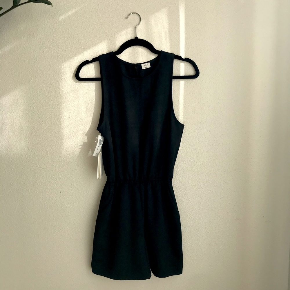 Black Aritzia Romper